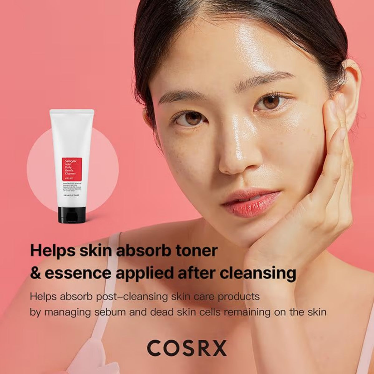 COSRX Salicylic Acid Daily Gentle Cleanser